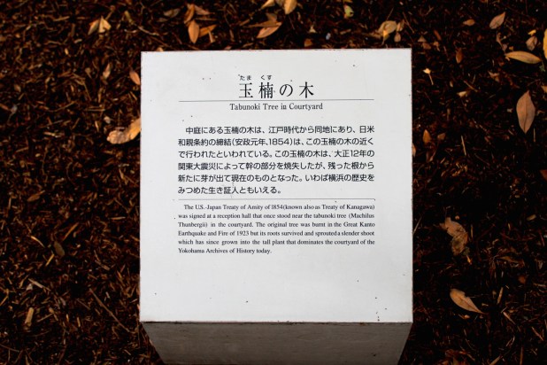 Just so you it's clear that here it was that the treaty was signed.