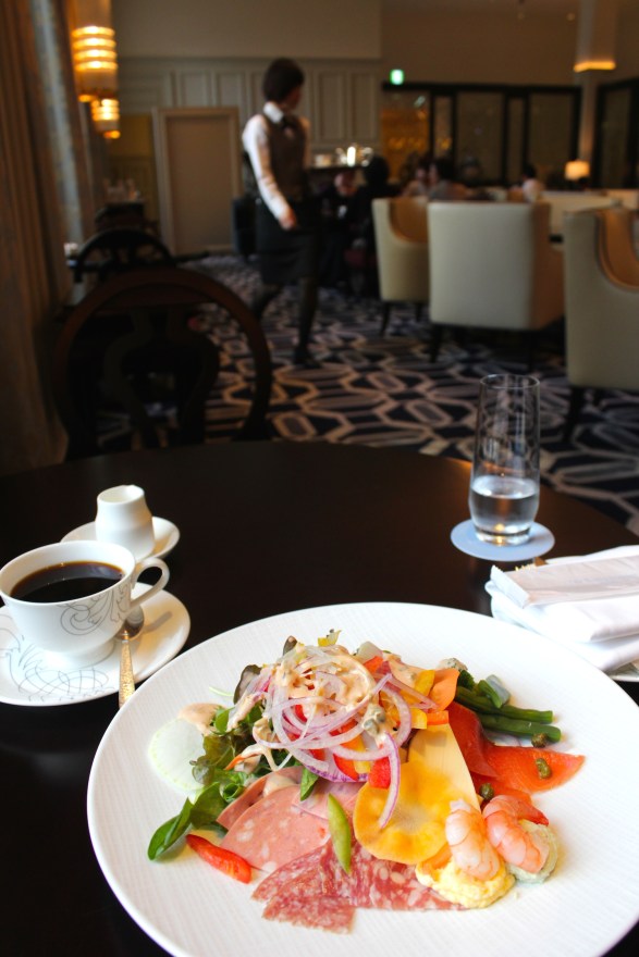 A light meal at the cafe.