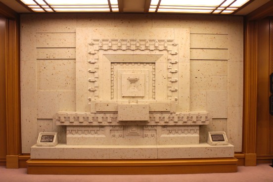 Tribute to the Lloyd Wright's Imperia; Hotel.  