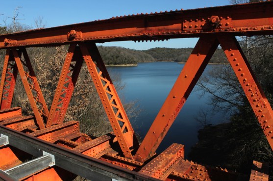 Rokugo River Iron Railway Bridge, Tokyo (1877).