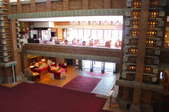 Lobby of the SEcond Imperial Hotel. 