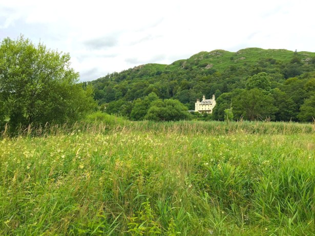 Mansion by the Rothay River.