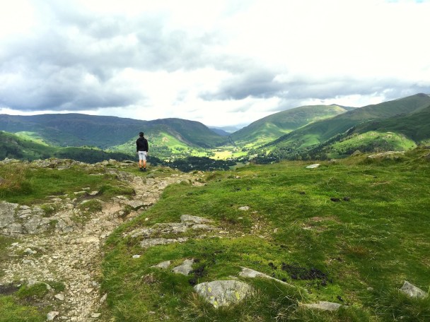 The sun breaks through