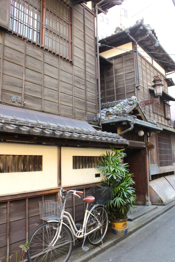 Old Edo-era houses