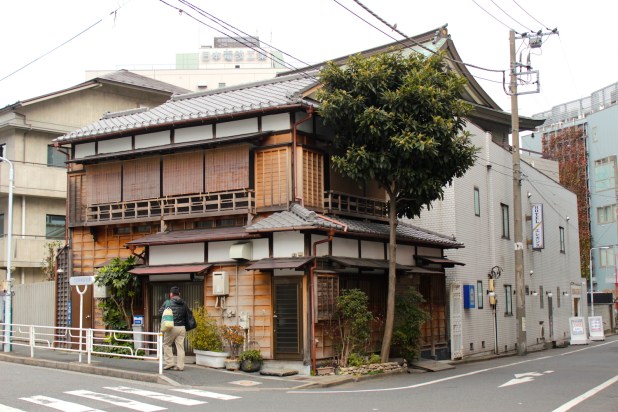 Traditional Japanese shophouse