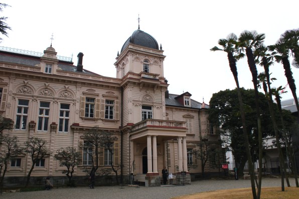 Just off Ueno Park sits the Former Iwasaki Residence 旧岩崎邸庭園, built in 1910 by Josiah Conder. This is a magnificent specimen of Meiji-era private residential architecture.  