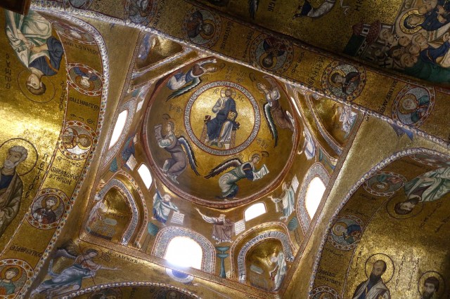 La Martorana - Ceiling OVerview