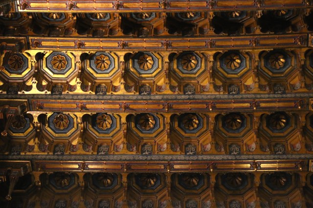 Monreale - Muqarnas panels