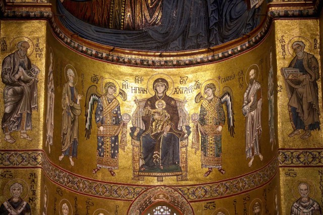 Monreale - Virgin and Child