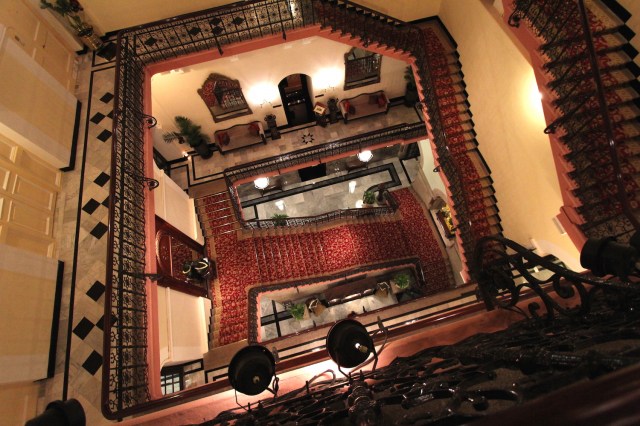 9 - Central Stairway down