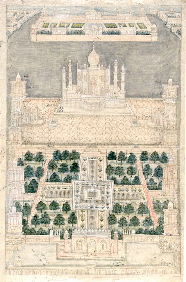 29 - Bird's_Eye_View_of_the_Taj_Mahal_at_Agra