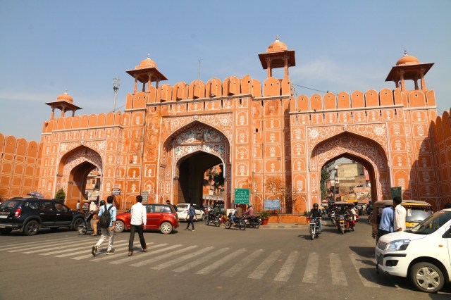11 - Pink City gates